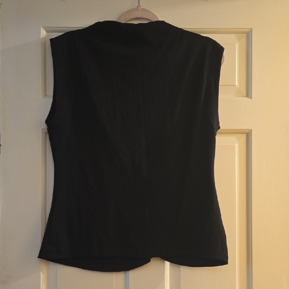 LOFT Knotted Mock Neck Shell - Picture 4 of 6
